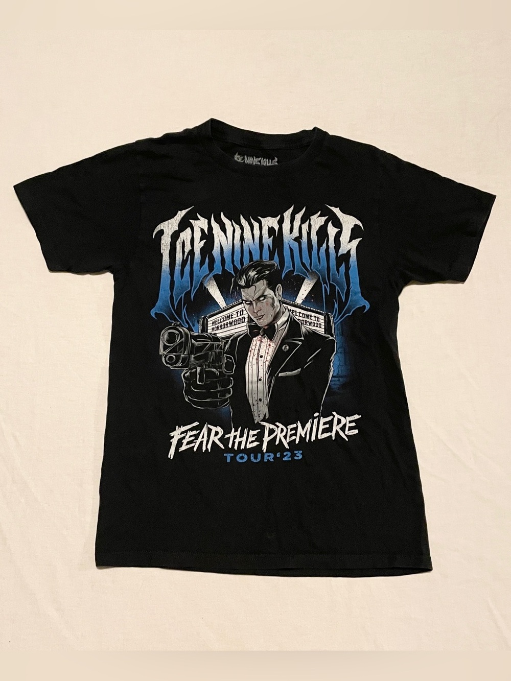Ice Nine Kills Fear The Premiere Tour '23 Graphic Band T-Shirt - Size Small